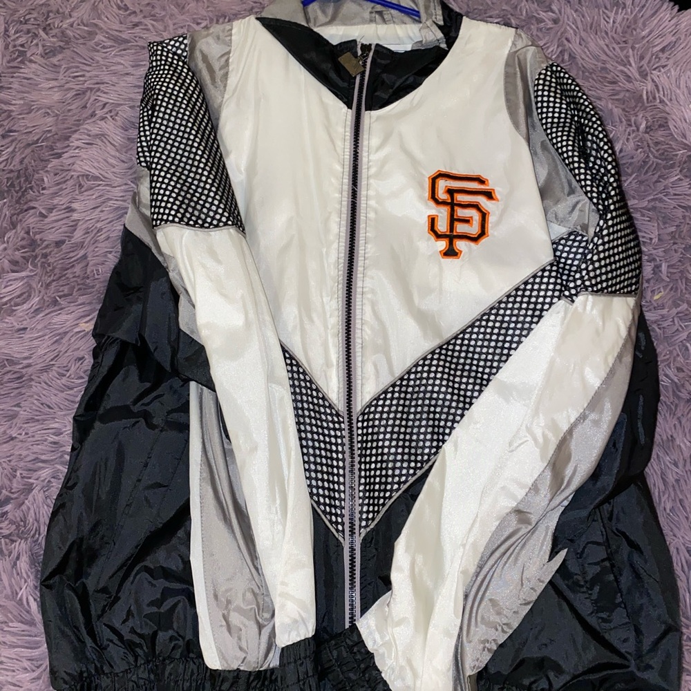 SF GIANTS WINDBREAKER - Picture 1 of 1